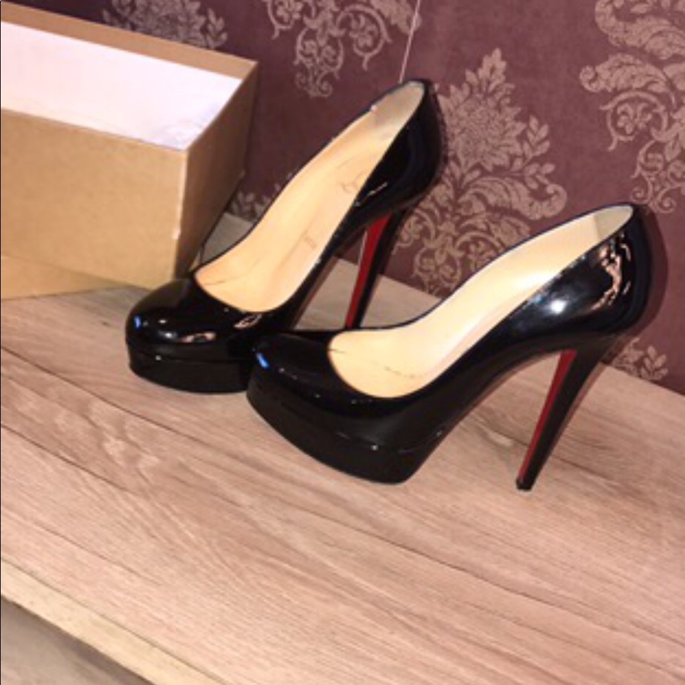 Christian Louboutin black heels